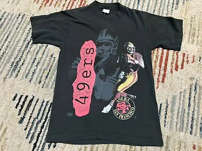 Vintage San Francisco 49ers Shirt Men’s Size S Joe Montana Salem Sportswear • $29.99