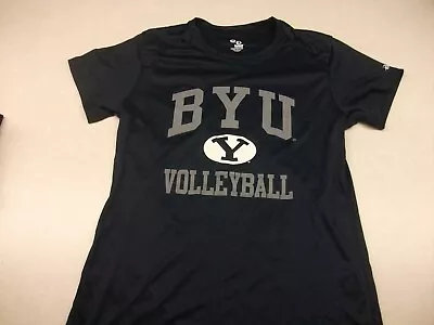 NEW BYU Cougars Volleyball Women’s Med Navy Crew Neck Short Sleeve Performance T • $19.99