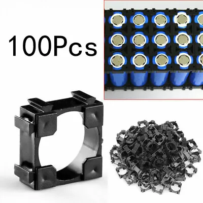 100x18650 Battery Cell Holder Spacer Radiating Shell Plastic Heat Holder Bracket • £5.95