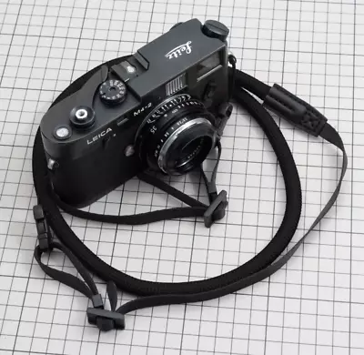 Rope Camera Neck Strap Shoulder Mirrorless Instax Cameras - BLACK 100cm 120cm • £11.50