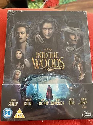 Blu Steel 4 U: Into The Woods : Limited Edition Disney Embossed Steelbook Sealed • £35
