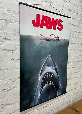 Officially Licensed Jaws MAXI Poster With WALL HANGER (24 X 36 Inch) • £11.99