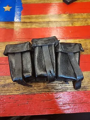 Nho?/0496/0830 Marked WW2 K98 German Ammo Pouch 8mm Mauser 2702 • $80