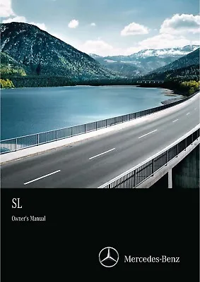 Mercedes-Benz SL (RS230/RS231) Car Owners Manual 2008 To Present) NEW PRINT • $18.94