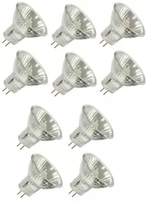 £12.89 • Buy MR11 Halogen Bulb 35w 12V GU4 Mini Recessed Downlight Spotlight Light Bulbs X 10