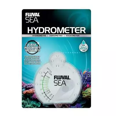 Fluval Sea Hydrometer Specific Gravity Salt Tester Marine Fish Tank Aquarium • £9.32