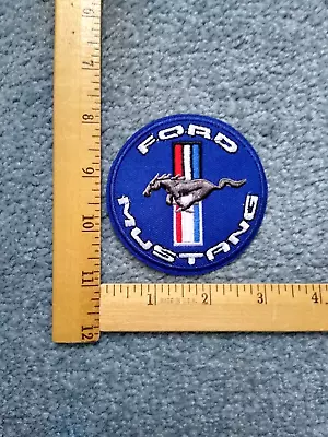 1 FORD MUSTANG CAR AUTO IRON ON PATCH  Free Shipping • $4.49