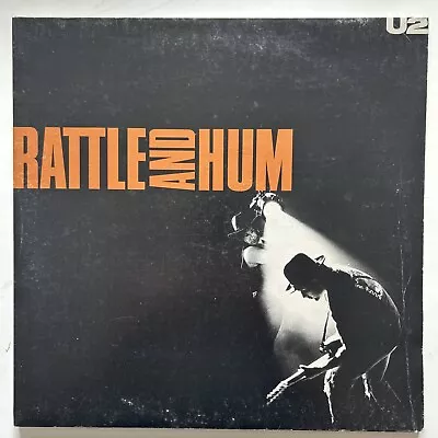 U2 Rattle And Hum 1988 2LP Gatefold Vinyl + Inners Island U27 VG+/VG+ • $29.86