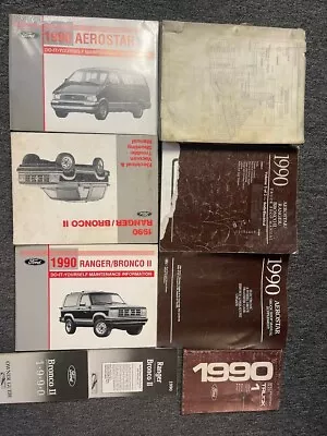 1990 Ford RANGER AEROSTAR Service Shop Repair Workshop Manual Set W EWD + • $129.96