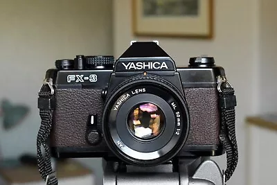 Yashica FX-3 Slr With Yashica 50mm F2 Prime Lens • £84.99