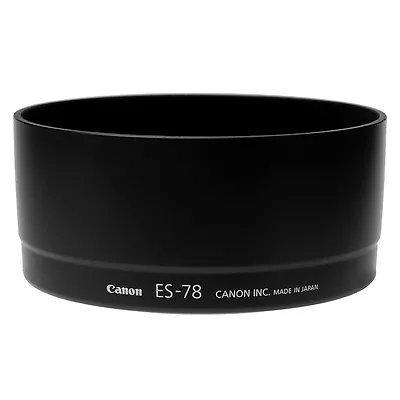 Genuine Canon ES-78 Lens Hood For EF 50mm F1.2 L USM • £34.99