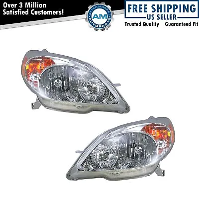 $137.24 • Buy Headlights Headlamps Left & Right Pair Set NEW For 03-08 Toyota Matrix