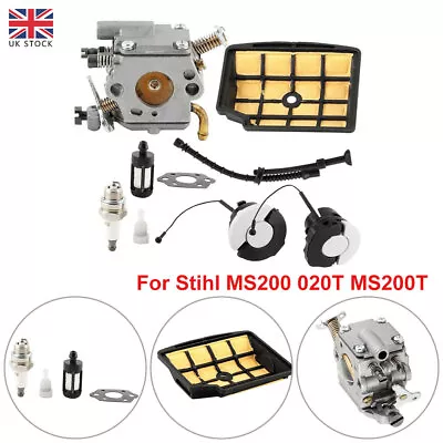 £11.46 • Buy For Stihl MS200 020T MS200T MS 200 #11291200653 Carburetors Carb Chainsaw Kit
