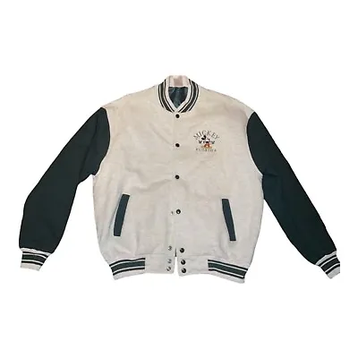 Vintage Mickey Mouse Florida Varsity Jacket Size XL Insulated • $43.75