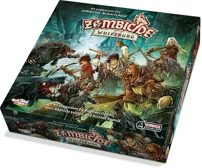 Wulfsburg Expansion Zombicide Black Plague Board Game  NIB • $42.39