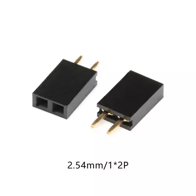 £1.61 • Buy Single Row Pin Female Header Socket Pitch 2.54mm 2-40P Pin Connector For Arduino