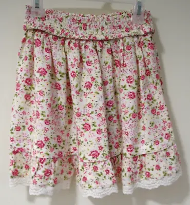 NWT Matilda Jane Enchanted Garden Budding Florals Skirt Girl's Size 16 • $17.49