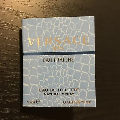 Versace Man Eau Fraiche Eau De Toilette Sample Vial • $7