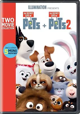The Secret Life Of Pets 1 & 2 DVD Louis C.K. NEW • $7.99