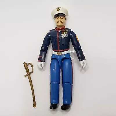 Hasbro GI Joe Action Figure 1987 Gung Ho Marine Dress Blues 3.75   VTG Complete • $12.50