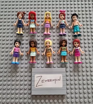 Lego Figure Minifigure Minifig Friends X10 Girls Women Female Bulk Lot 24 • $45