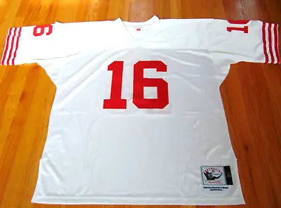 Mitchell & Ness Nfl San Francisco 49ers Joe Montana Authentic Jersey Size 3xl 56 • $176.69
