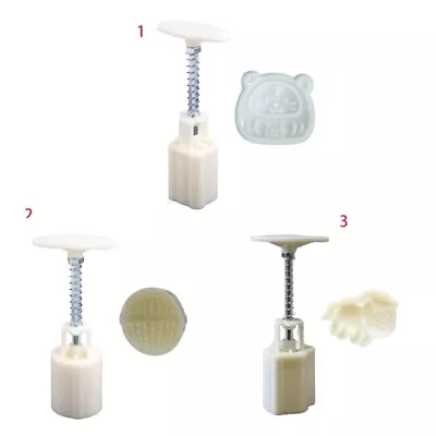 Pastry Stamp Mooncake Stamps Baking Gadgets Plastic Material Baking Accessories • $9.61