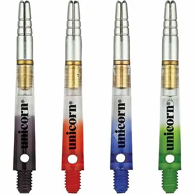 UNICORN GRIPPER 360 SPINNING Dart Stems Two-Tone Gradient 4 Colours Available  • £14.99