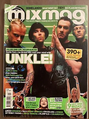 Mixmag Magazine Issue 146 - July 2003 - Unkle - Keith Flint- Ian Brown • £7