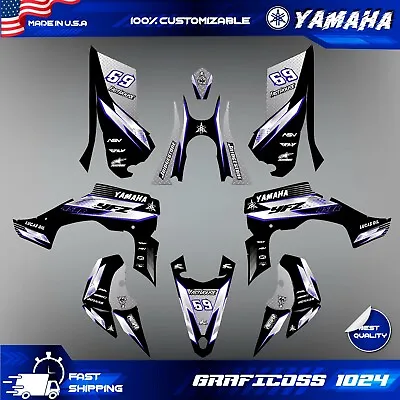 2014 2015 2016-2023 Yamaha YFZ450R Graphics Decal Kit Full Stickers Atv Yfz 450r • $266.88