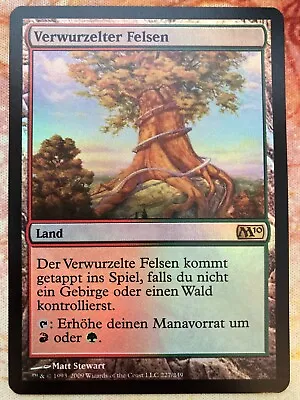 MTG Magic 1x Rootbound Crag ***German Foil*** Magic 2010 M10 LP • $5.49