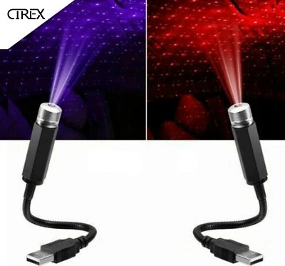 $6.95 • Buy Atmosphere USB Roof Car Star Ceiling Lamp Night Romantic Lights LED Sky Laser