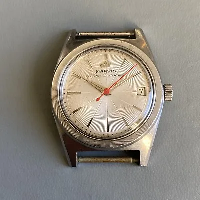 £299.99 • Buy Vintage 1960's Marvin Flying Dutchman Wristwatch. Stainless Steel. Cal. 580 C