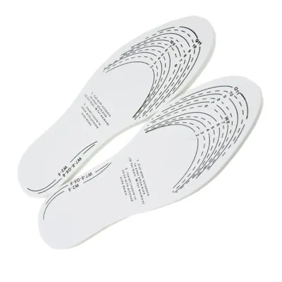 SOFT 8mm MEMORY FOAM INSOLES INNER SOLES SHOES TRAINERS SIZE RANGE 3-11 UNISEX • £2.97