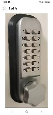 Keyless Mechanical Digital Code Keypad Password Entry Door Lock Knob Deadbolt • $39