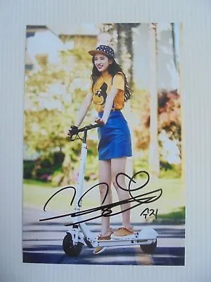 Suzy Bae Miss A 4x6 Photo Korean Actress KPOP Auto Signed USA Seller SALE D7 • $14.99