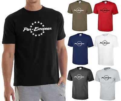 Mens Pan European Honda Touring Bike Motorcycle Rider Tshirt Top Tee Trials • £9.99