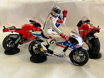 Minichamps 1/12 Motorcycle Stand. MotoGP Ducati Honda Yamaha Suzuki-Wide • £10.95