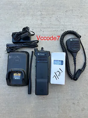 Motorola APX 6000Li Radio Mic NEW Extended Extra Battery And Charger 3algos • $875