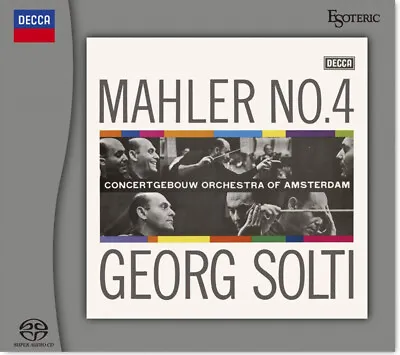 Gustav Mahler: Symphony No.4 Sir George Solti/Concertgebouw Orchestra Of Amster • £59.08