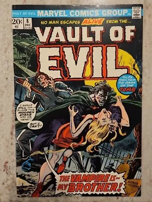 Marvel Comics Vault Of Evil #8 VF/VF+ 1973  • $10