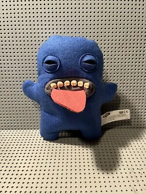 Fuggler Funny Ugly Monster Oogah Boogah Blue Plush Stuffed Toy 9” VGC • $10