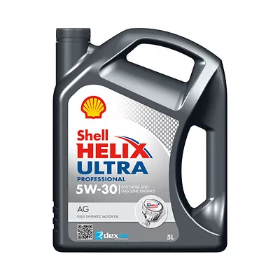 Shell Helix Ultra Professional AG 5W30 Fully Synthetic [Pure Plus]  - 5Ltr Engin • £33.93