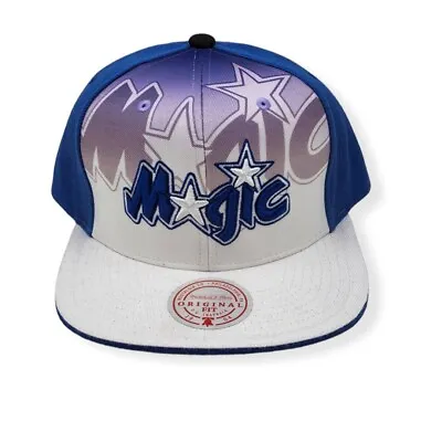 Mitchell & Ness Orlando Magic 11-12 Draft HWC Blue Adjustable Snapback Hat Cap • $36.99