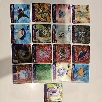 Pokemon Tazo Lenticular Hoenn Cards 2003 • $25
