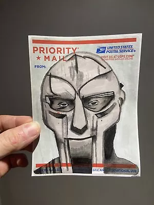 MF DOOM Priority Mail Sticker Artwork • $32.92