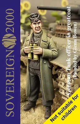 Sovereign 2000 - German Tank Officer In Greatcoat    1/35th - S2KW096 • £11