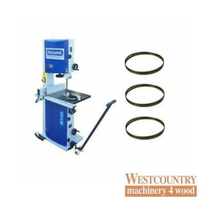 £1905.19 • Buy Charnwood W750 18  Woodworking Bandsaw Package Deal With 3 Blades 