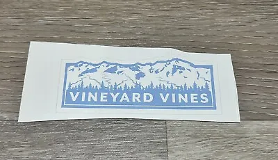 New Authentic Vineyard Vines Winter Ski Slopes Sticker Hydro Yeti Mountain Decal • $3.49