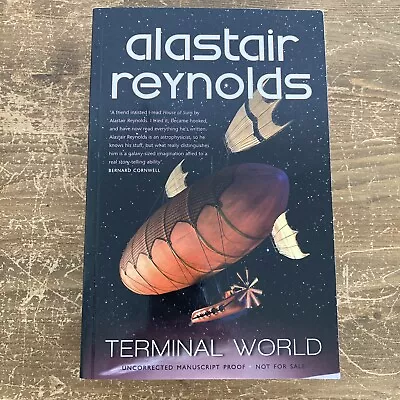 Terminal World Alastair Reynolds Book ARC Proof First • £12.95